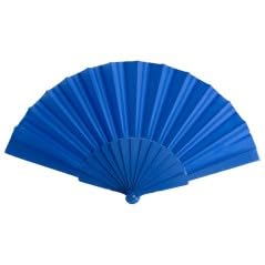 Elegant 7AGAT classic silk handheld folding fan with Chinese and Spanish design, perfect for weddings, parties, and home decor.