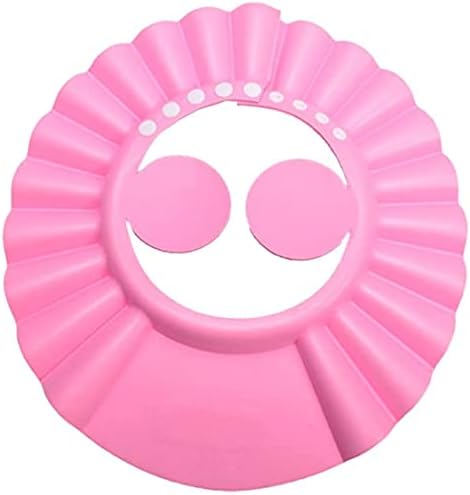Adjustable Kids Shower Cap with Ear Protection – Water-Resistant EVA Bath Visor for Hair Washing