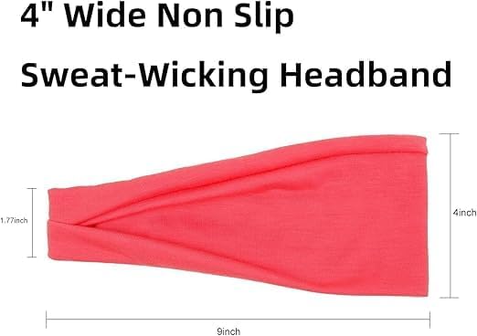 Set of three women's headbands by 7AGAT featuring twisted knot, flat, and crossover styles in soft stretch fabric for yoga and daily wear.