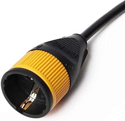 Power Lock 5M Extension Cord with Safety Lock – 16A – IP44 Water Resistant – Black