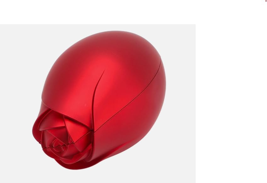 Red Rose jewelry box by 7AGAT featuring a elegant ring and earring display case for engagement, wedding, and gift presentation.