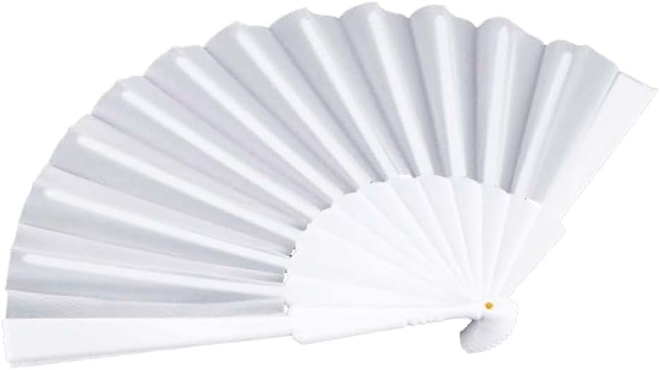 Elegant silk handheld folding fan with Chinese and Spanish design, ideal for weddings, parties, performances, and home decor.