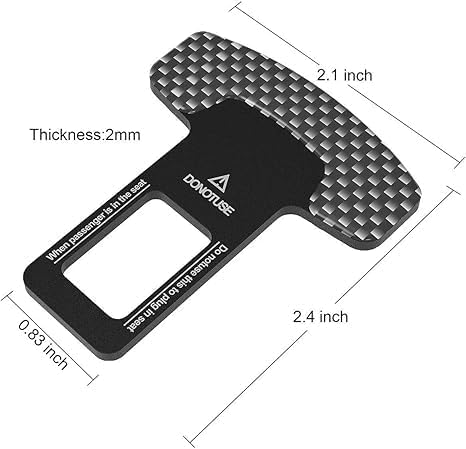 7AGAT Safe seat belt clips and retainer lock for cars, adjustable car trim accessories for a more comfortable driving experience.