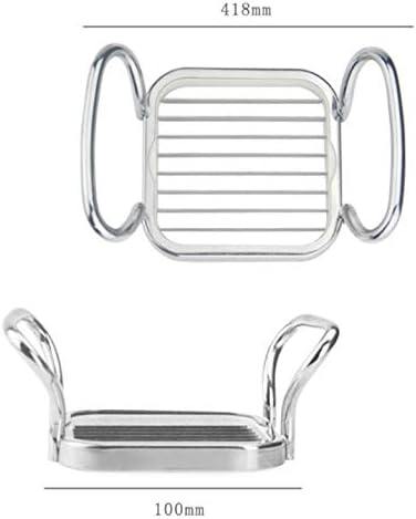 7AGAT stainless steel apple cutter and slicer with multi-blade, built-in corer, ergonomic handles for easy fruit preparation