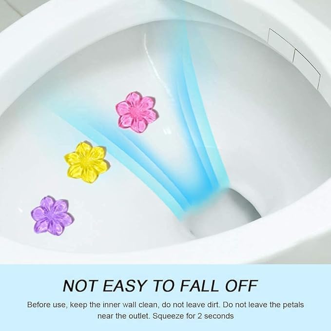 7AGAT toilet gel cleaner with multi-fragrance stamps, long-lasting freshness, automatic cleaning, 150 flushes per tube.