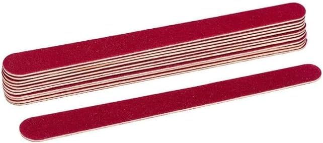 7AGAT professional nail file set with durable emery boards for manicure and pedicure, ideal for home and salon nail shaping.