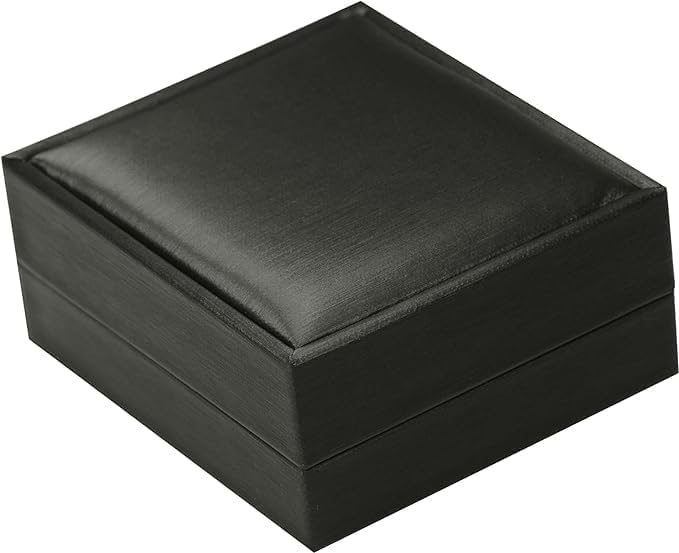7AGAT Elegance leather and velvet jewelry gift box with compartments for necklaces, bracelets, and jewelry sets.