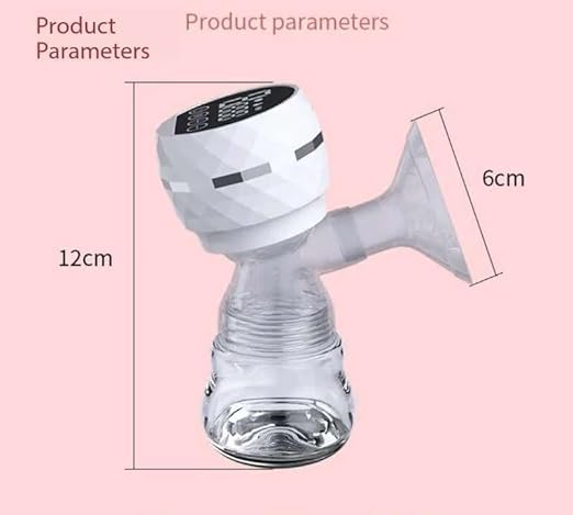 7AGAT electric breast pump with noise reduction, BPA-free materials, USB port, touch buttons, and a comfortable, quiet design.