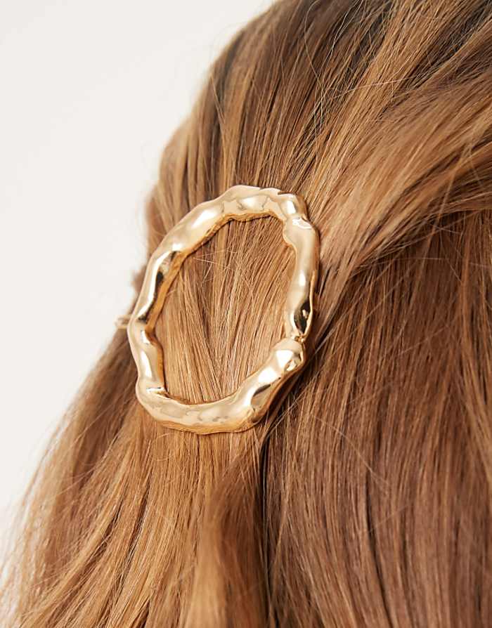 2Pcs Metal Hair Barrette Clips for Women and Girls, Elegant Hair Accessories for Daily Wear, Parties, and Special Occasions