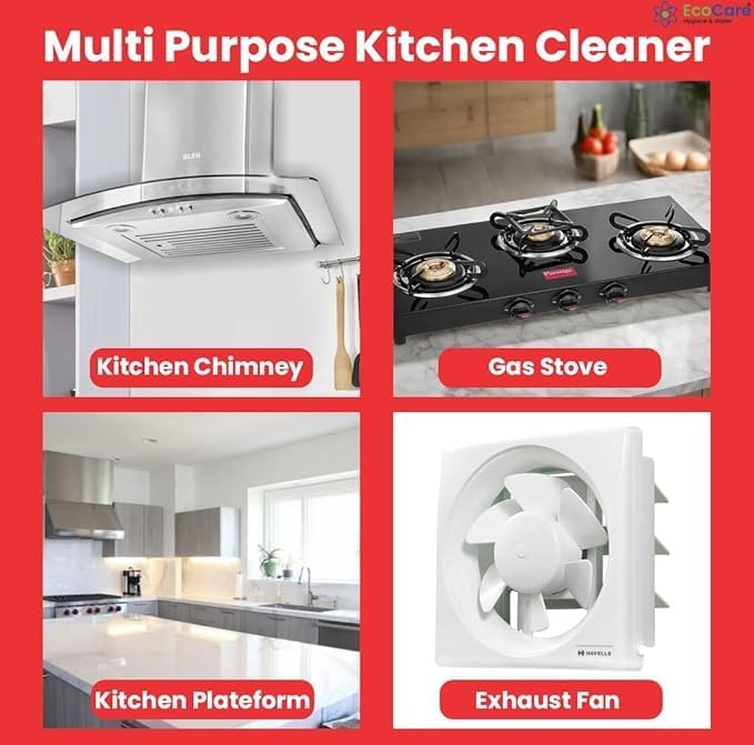 Foam bubble kitchen cleaner by 7AGAT in 500ml spray bottle, plant-based non-toxic formula for grease, oil, and stain removal.