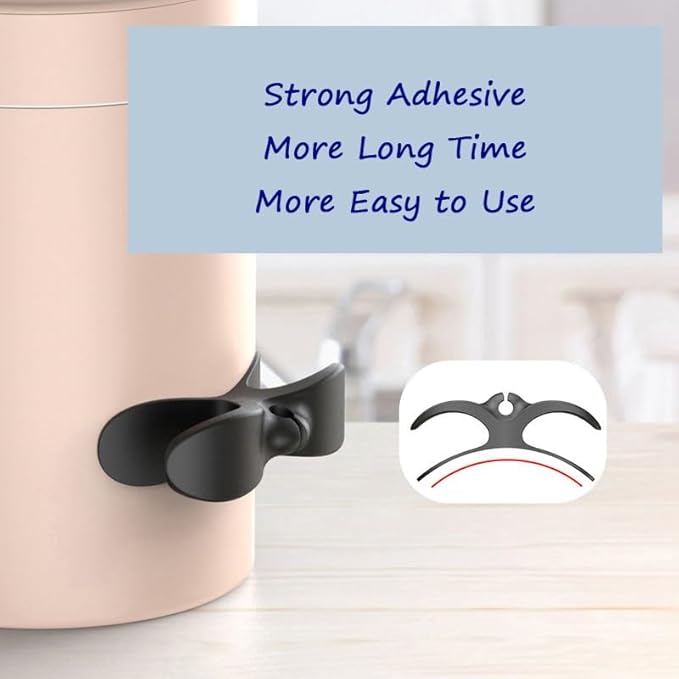 Kitchen cord organizer stick-on by 7AGAT Shopping for appliance cable management, ideal for new home or apartment kitchen organization.