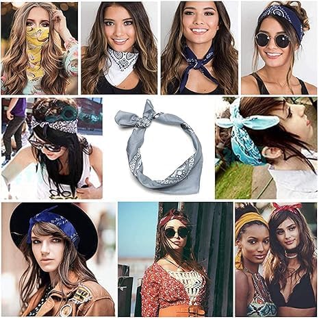 7AGAT multifunctional bandana showing a versatile head scarf, neck wrap, and face cover in vibrant fabric.