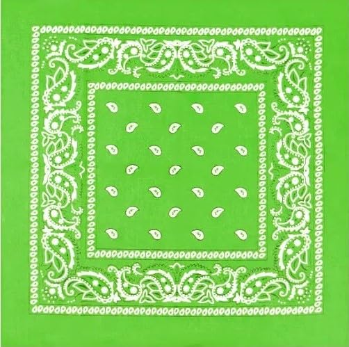 7AGAT multipurpose bandana scarf featuring a versatile head, neck, face cover, and handkerchief in bright fabric design.