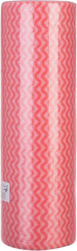 Reusable Microfiber Kitchen Roll | Multi-Purpose Cleaning Cloth (MultiColor, 50 Sheets)