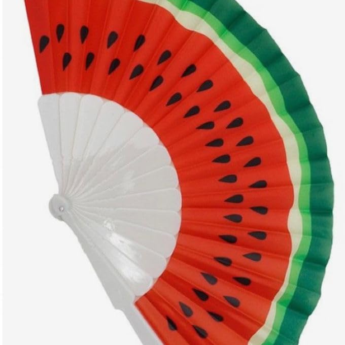 7AGAT classic silk handheld folding fan with Chinese and Spanish design, ideal for weddings, parties, performances, and home decor.