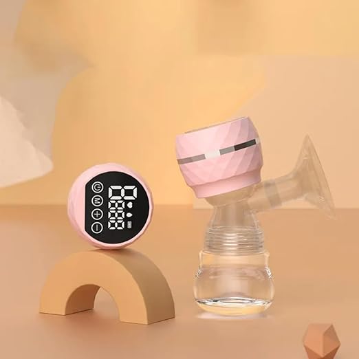 7AGAT electric breast pump with noise reduction, BPA-free, USB port, touch buttons, and ergonomic design for comfortable breastfeeding.