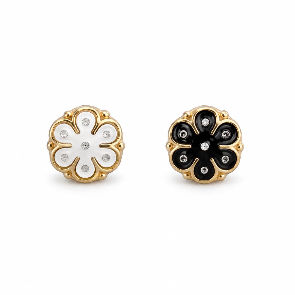 Set of two 7AGAT magnetic hijab pins with strong hold metal scarf magnets, designed to secure hijabs without damage.