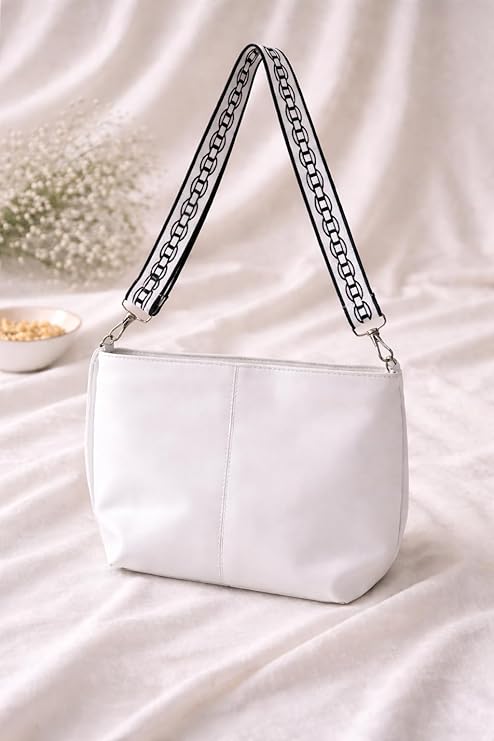 Stylish 7AGAT women's handbag with shoulder and crossbody straps, casual and evening fashion purse with sleek design.