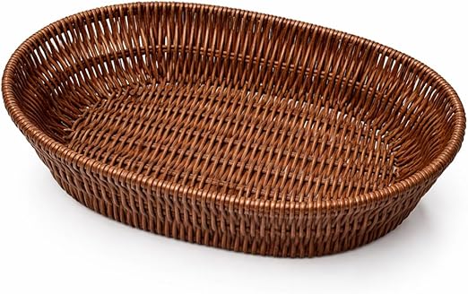 Hand woven basket by 7AGAT, natural elegant design for kitchen organization, decoration, or gifting.
