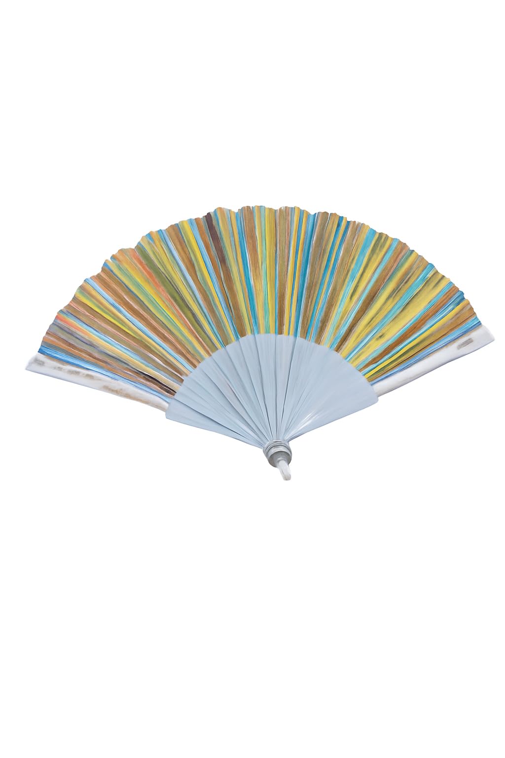 7AGAT classic Chinese style folding hand fan for line dance and popping performance, featuring intricate design and lightweight construction.