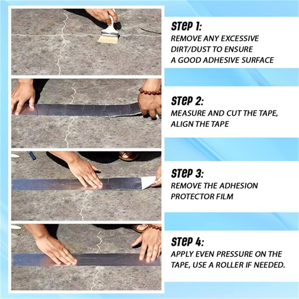 7AGAT waterproof butyl tape with heat insulation for leak repair and weatherproof sealing, shown in a close-up image.