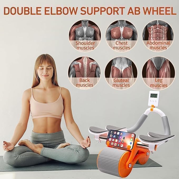 7AGAT mini stepper exercise machine with resistance bands, LCD monitor, portable home fitness equipment for cardio workouts