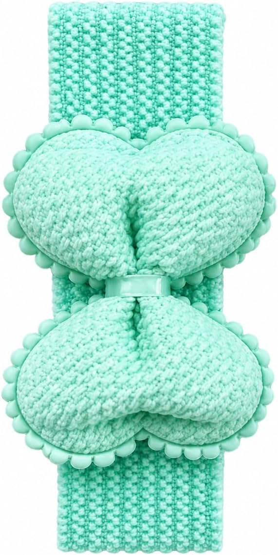 Baby Headbands Set, Elastic Hair Bands with Bow Design for Toddlers and Girls, Soft Stretch Hair Accessories for Daily Use