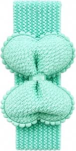 Set of 7AGAT baby headbands with soft elastic bands and bow designs for toddlers and girls, ideal for daily hair accessories.