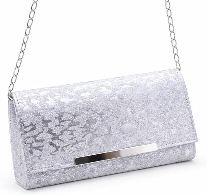 Women’s stylish 7AGAT handbag with shoulder and crossbody straps, casual and evening use purse, featuring a chic design and versatile look.