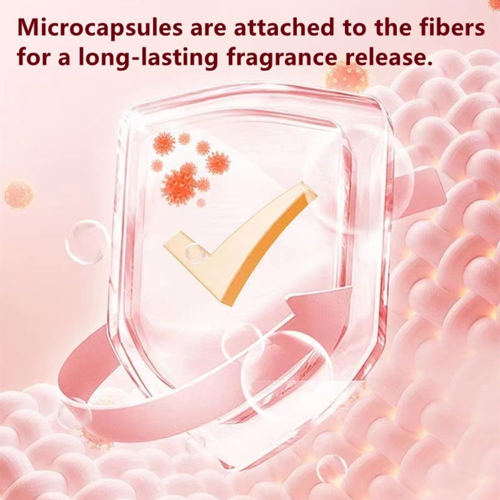 7AGAT laundry scent booster beads 220g with long-lasting fabric fragrance, shown alongside cleaning cloths in the image.
