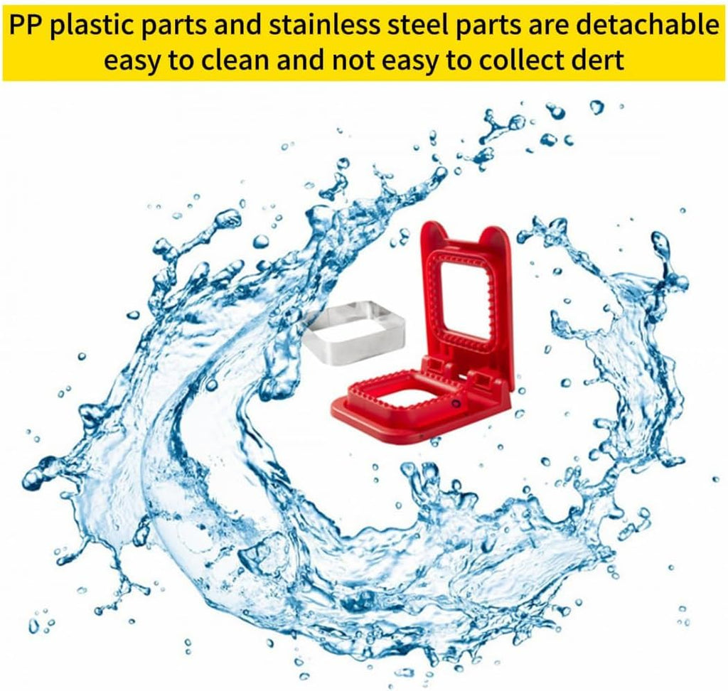 Fun Sandwich Cutter & Sealer, 2-in-1 Easy Lunchbox Tool for Kids & Family Snacks