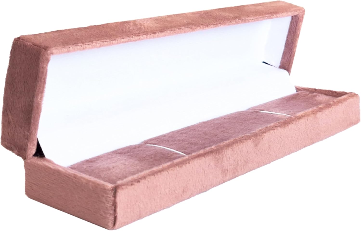 7AGAT velvet jewelry box for long chain gifts, bracelets, and accessories, featuring a sleek storage and display design.