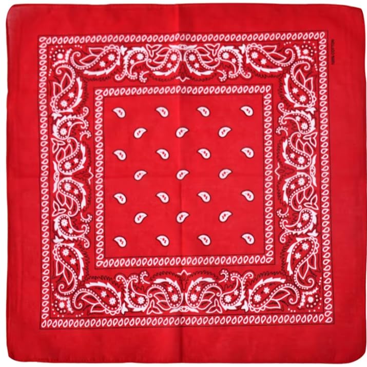 Unisex black 7AGAT bandana versatile head scarf, neck wrap, face cover, and handkerchief made of lightweight fabric.
