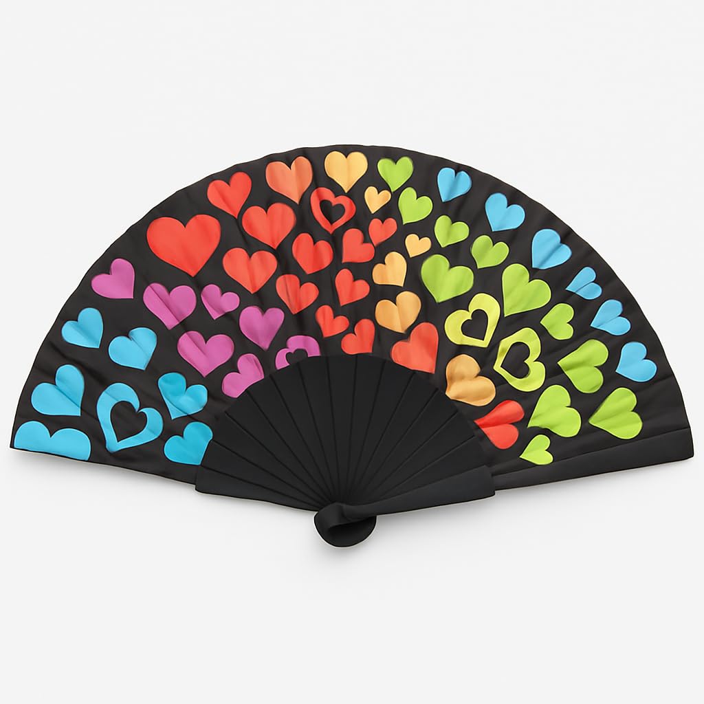 Elegant 7AGAT classic silk handheld folding fan with Chinese and Spanish style, ideal for weddings, parties, and home decor.