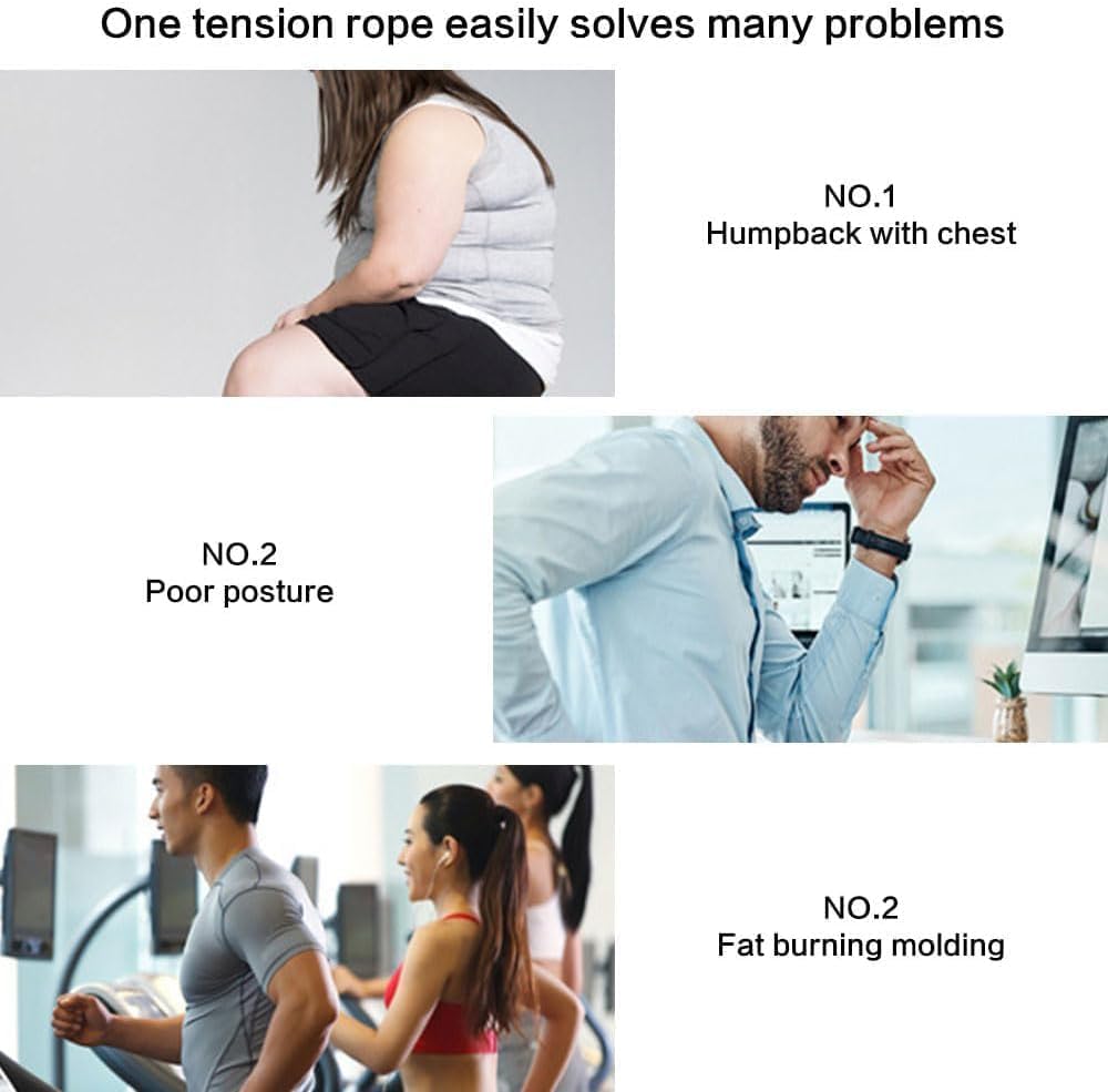 7AGAT Figure-8 fitness resistance band showing upgraded elastic rope for arm, back, and shoulder workouts during yoga or physical therapy.