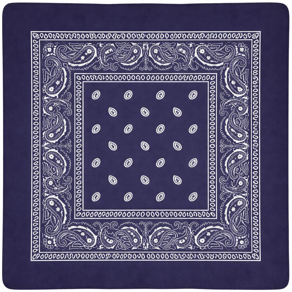Unisex 7AGAT bandana and head scarf with versatile face cover, neck wrap, and handkerchief in vibrant fabric design.