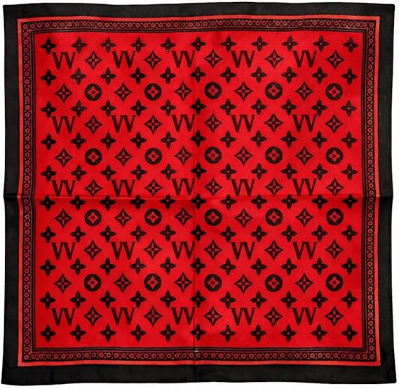 Unisex 7AGAT bandana scarf used as head wrap, neck cover, face mask, or handkerchief made of lightweight fabric.