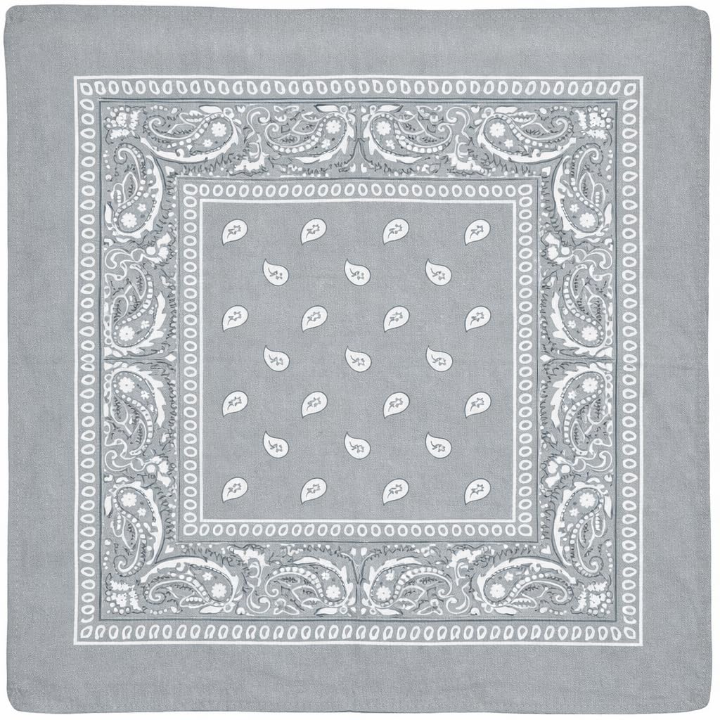 Unisex 7AGAT bandana scarf used as head wrap, neck cover, face mask, or handkerchief, made of lightweight fabric with a colorful pattern.