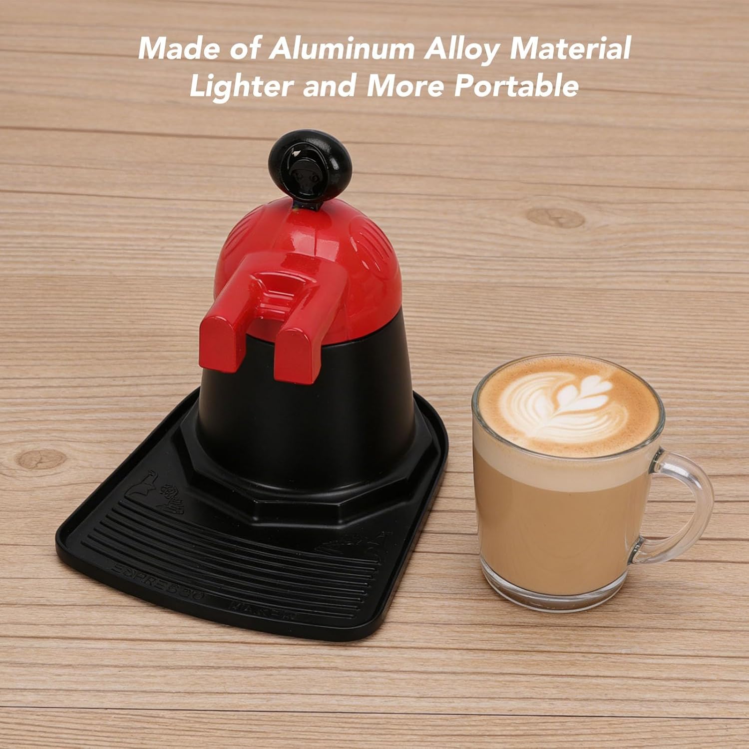 7AGAT manual drip coffee maker showing compact design, with glass carafe and stainless steel filter for home or office brewing.