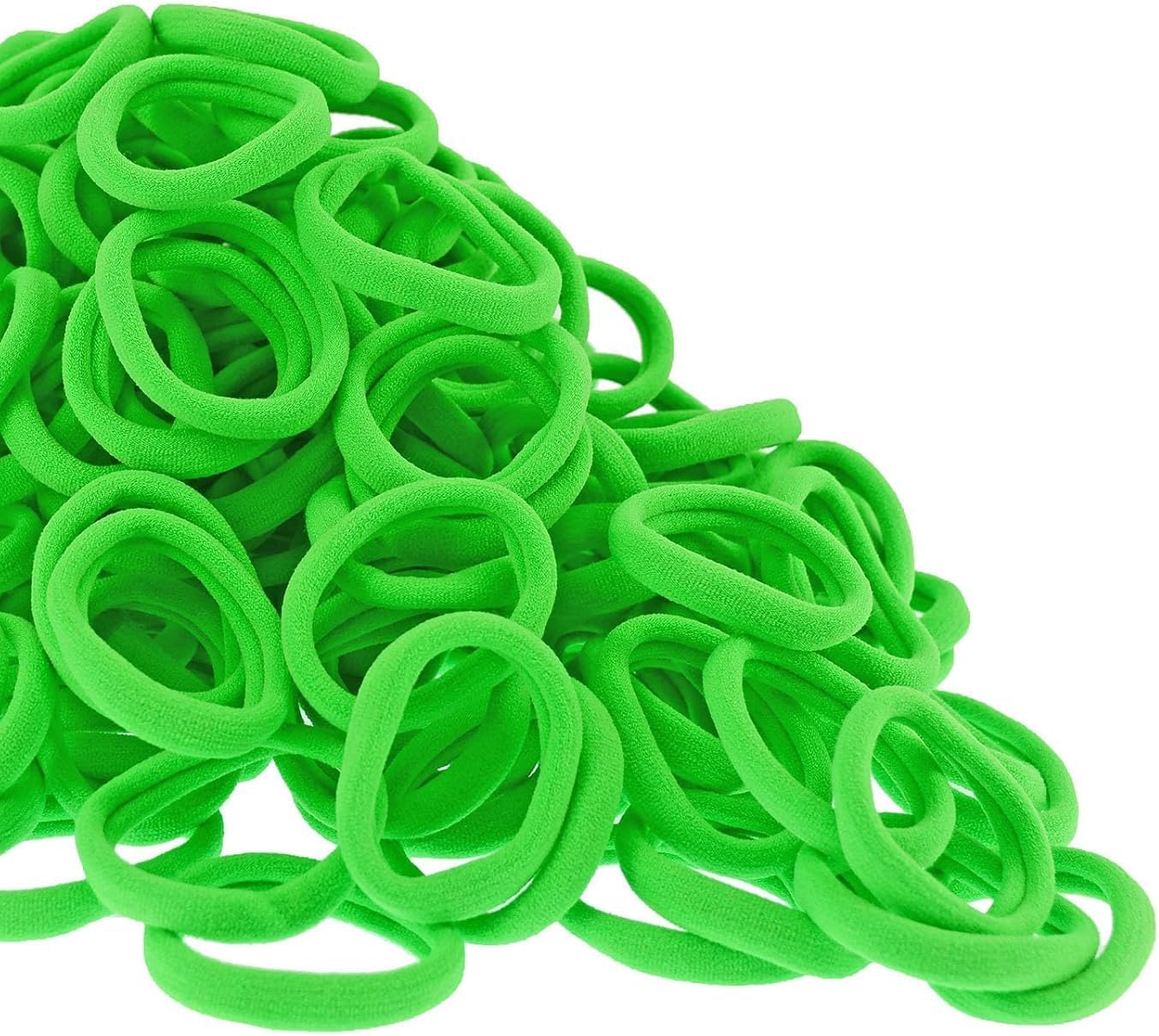 Seamless thick cotton elastic hair ties for women, 7AGAT ponytail holders, gentle on hair, no damage, suitable for thick hair.