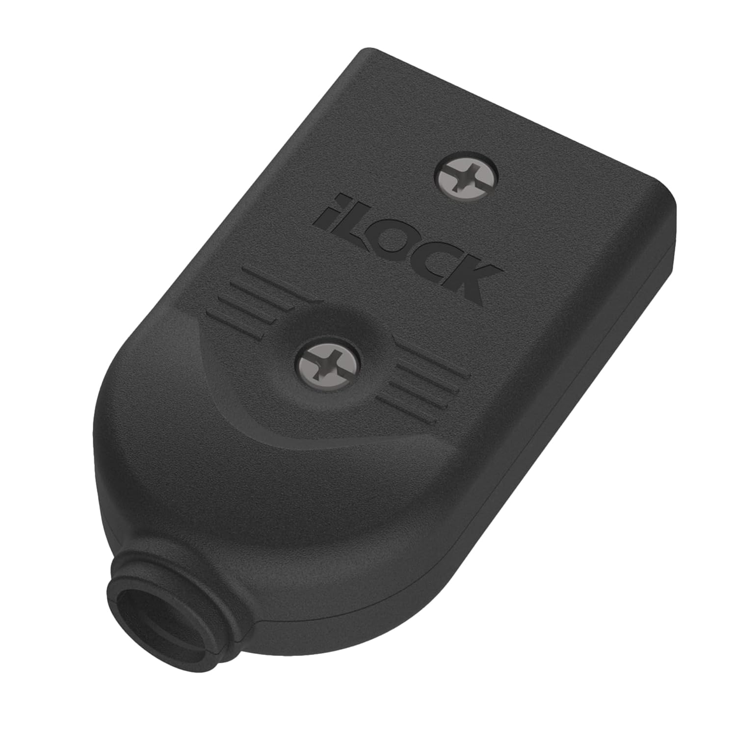 7AGAT iLOCK female plug socket connector, 10A 250V black inline power socket with rewirable design and durable electrical connection.