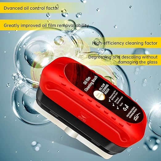 7AGAT car oil film cleaning brush used for windshield glass cleaning, removing grime and dirt to improve visibility.