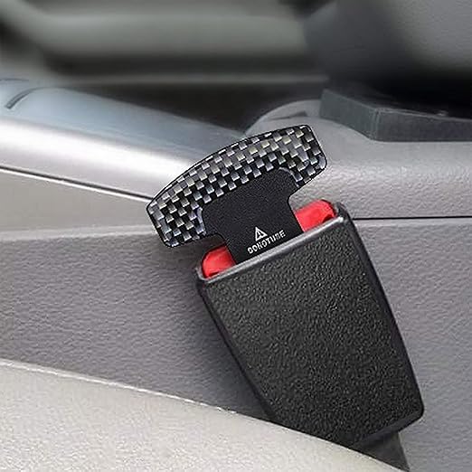 7AGAT Safe Seat Belt Clips Slot Plugs for cars, adjustable belt retainer lock, car trim accessory for comfortable driving
