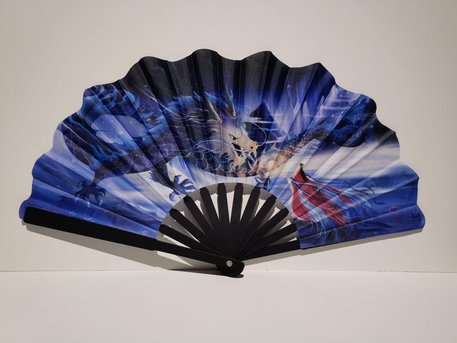 Handheld bamboo silk folding fan with floral design, ideal for women’s wedding, party, and dance decoration by 7AGAT.