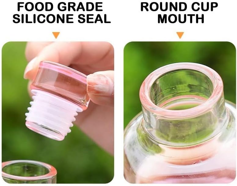 500ml Clear Time Scale Water Bottle, Reusable Leak-Proof Plastic Bottle for Sports, Gym & Fitness – Random Color