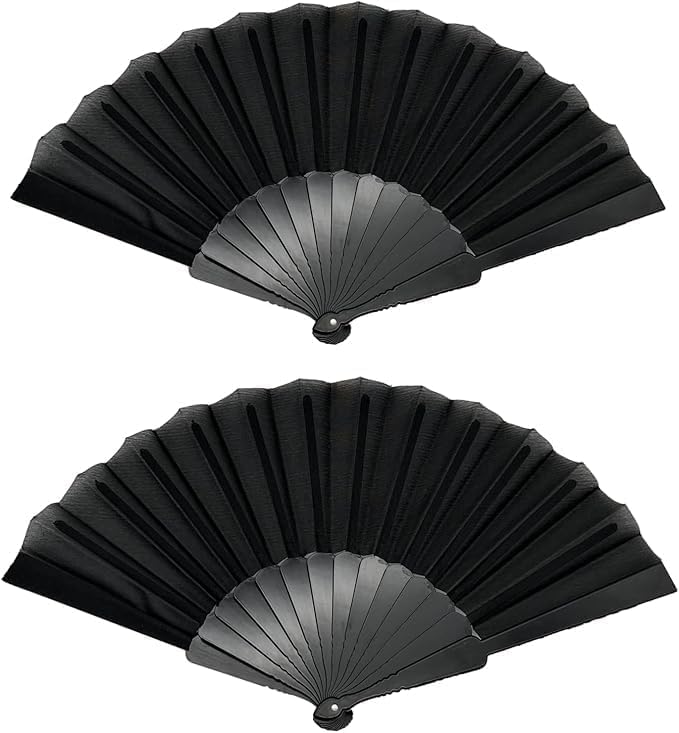 Elegant hand fan made of silk fabric by 7AGAT, featuring traditional Chinese and Spanish style, suitable for weddings and festivals.
