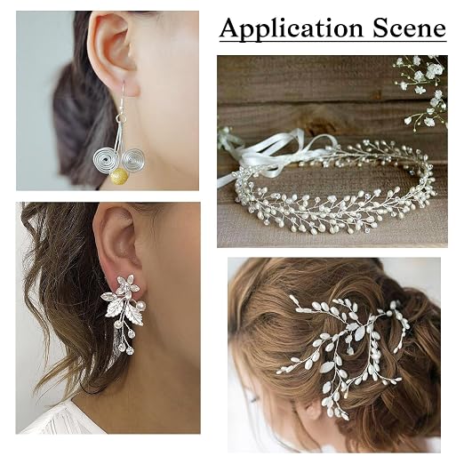 7AGAT Shopping silver copper wire application scene for handmade accessories
