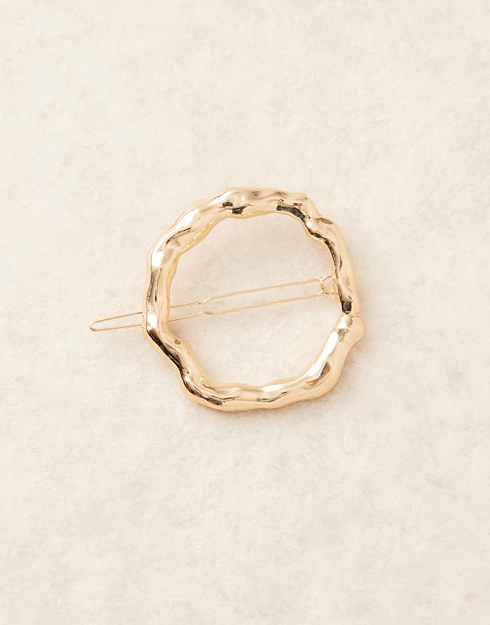 2Pcs Metal Hair Barrette Clips for Women and Girls, Elegant Hair Accessories for Daily Wear, Parties, and Special Occasions