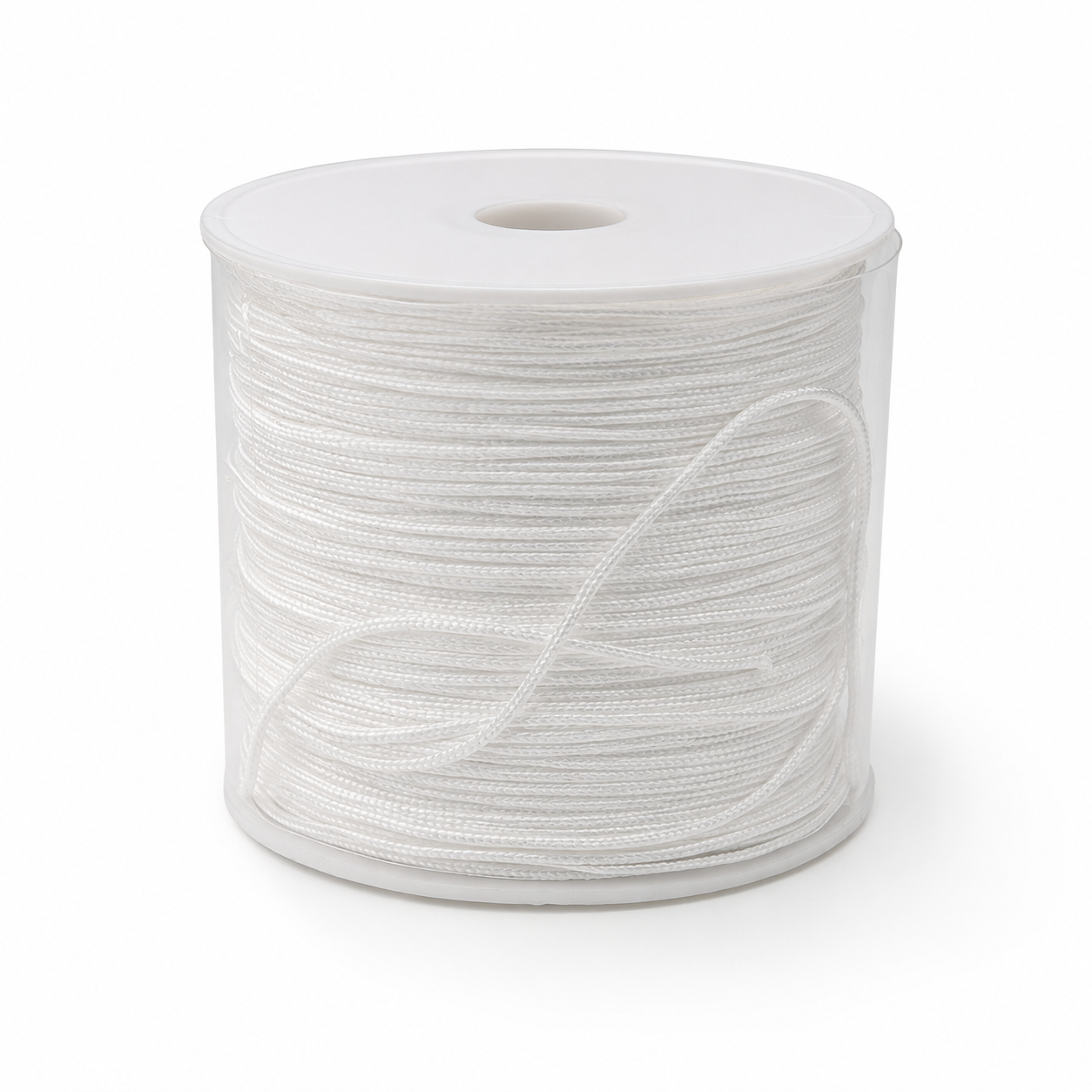 Nylon Thread Spool 0.5mm x 50m for Beading, Bracelets, Jewelry Making and DIY Crafts