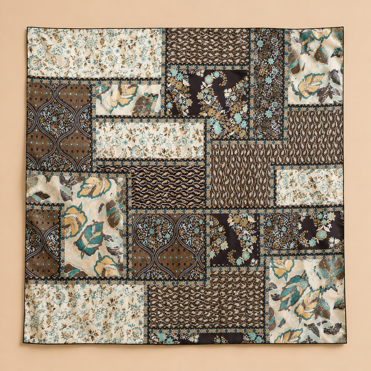 Women’s Printed Scarf, Soft Lightweight Multi-Use Head and Neck Scarf, 160 × 46 cm, Assorted Colors